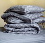 Bedding Stripe Satin Solid - Image 3