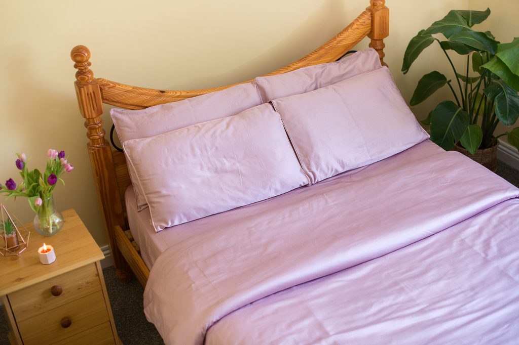 Bedding Glossy Satin Solid